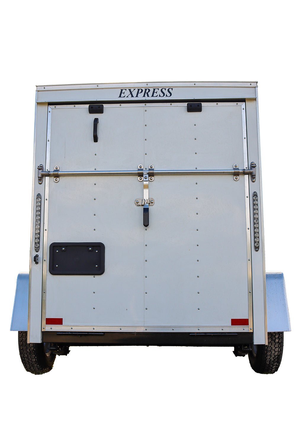 Small White Enclosed Trailer