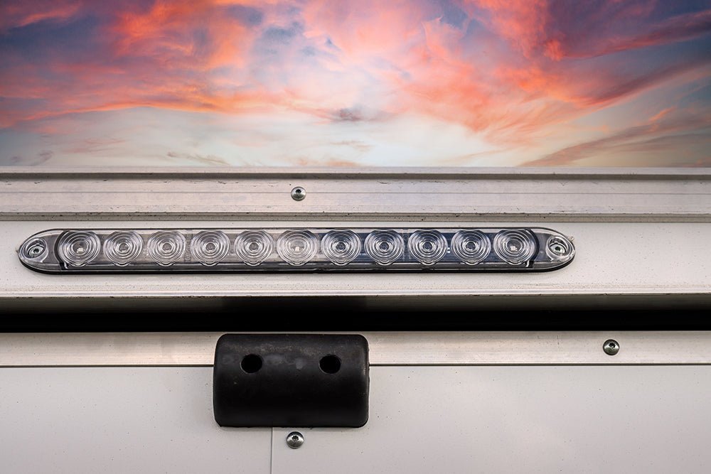 Big White Enclosed Trailer