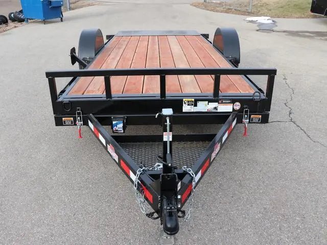 7 X 16 Interstate Full Bed Single Axle Tilt 7K Trailer