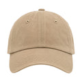 PRIOKA Classic Beige Cotton Baseball Cap