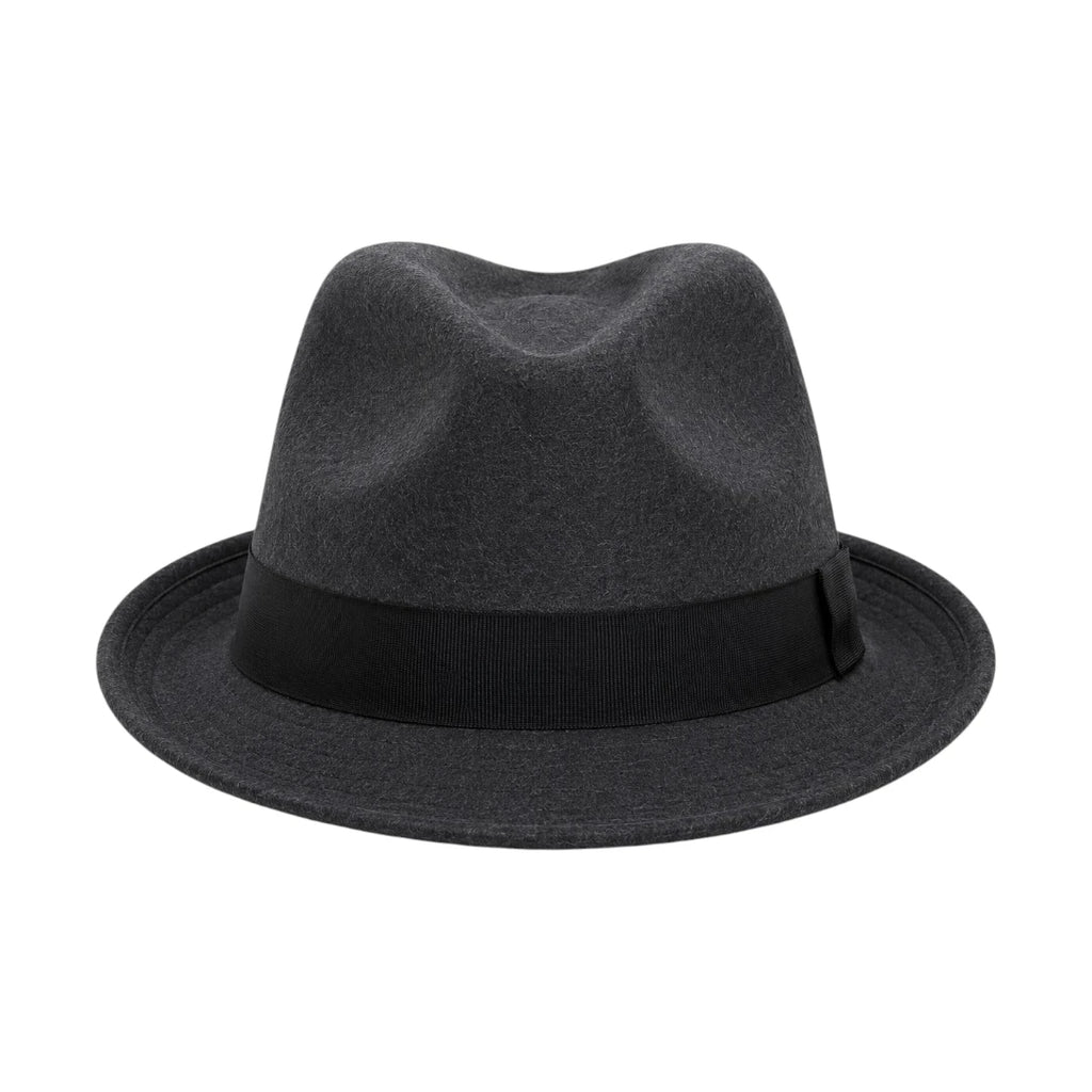 PRIOKA Classic Dark Gray Fedora Hat