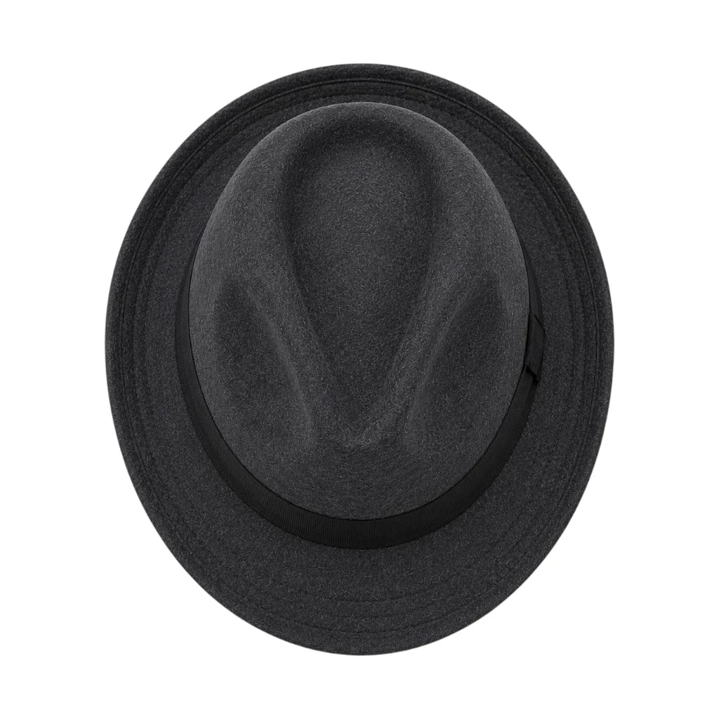 PRIOKA Classic Dark Gray Fedora Hat
