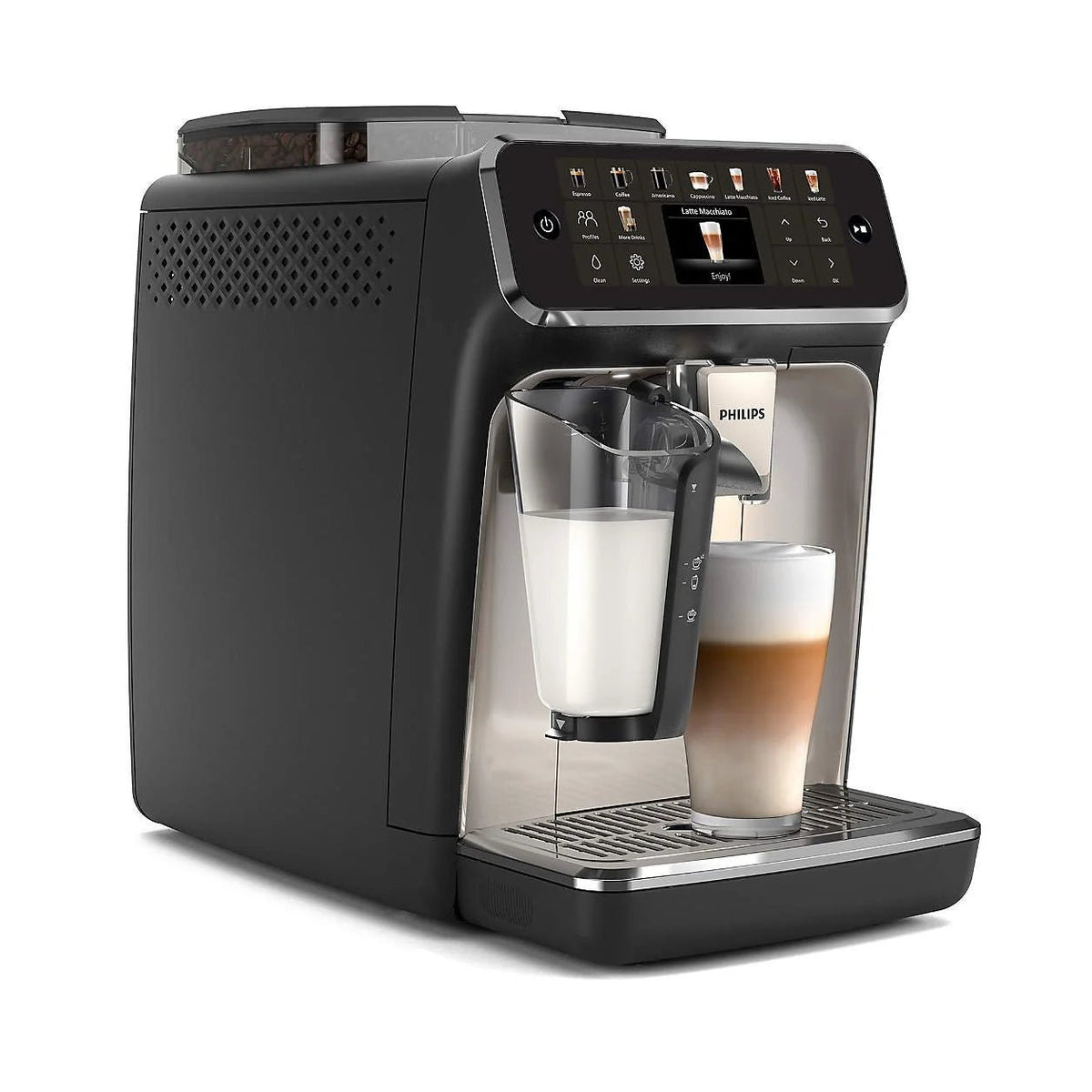 Philips 5500 Series Fully-Automatic Espresso Machine with LatteGo & Iced Coffee