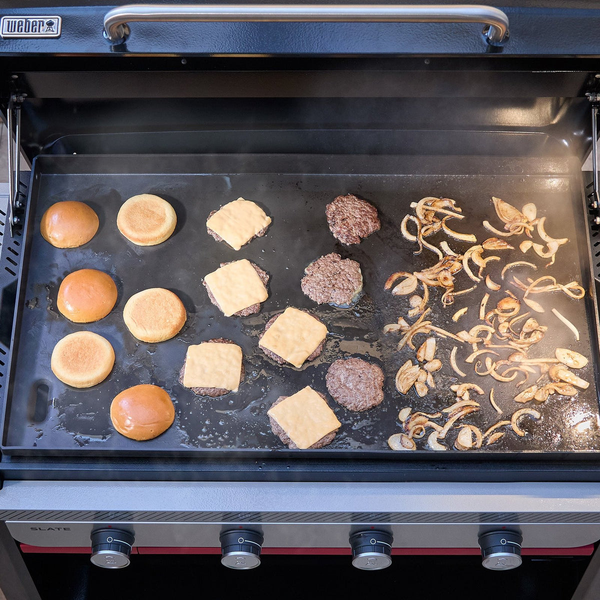 Slate® 36” Rust-Resistant Griddle with Closed Cabinet
