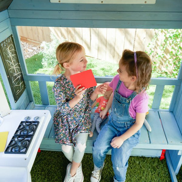 Timber Trail Wooden Outdoor Playhouse