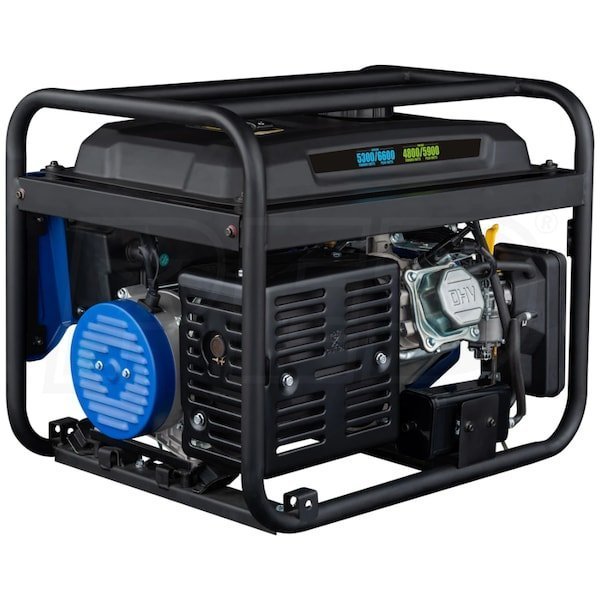 Westinghouse WGen5300DFc – 5300 Watt Electric Start Dual-Fuel Portable Generator w/ Wireless Remote Start, RV Outlet & CO Sensor (49-State)
