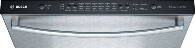 GE – 24″ Front Control Built-In Tub Dishwasher with 3rd Rack, Sanitize Cycle and 47 dBA – Stainless Steel