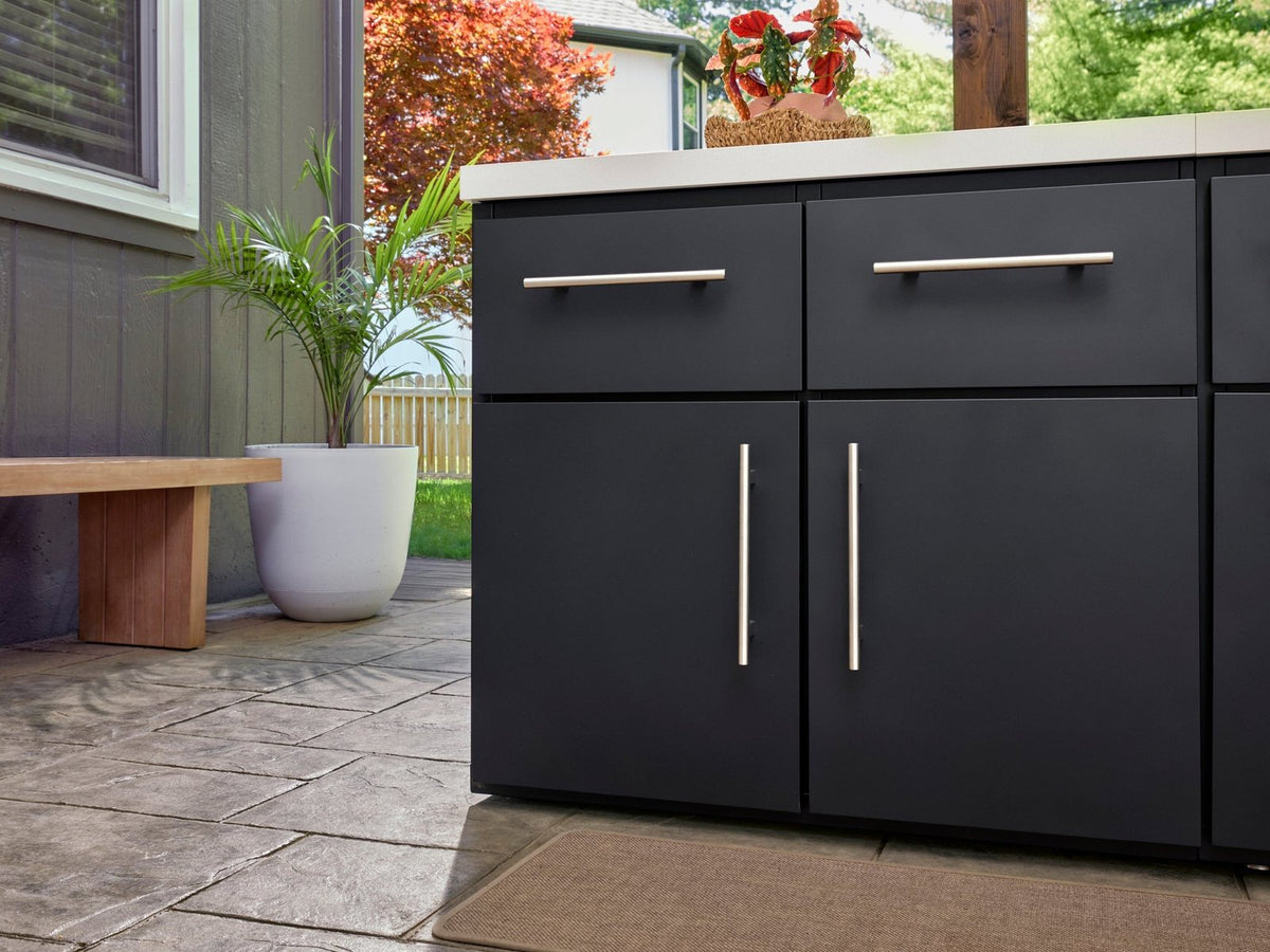 Emory Corner Outdoor Kitchen Island and Bar – Right