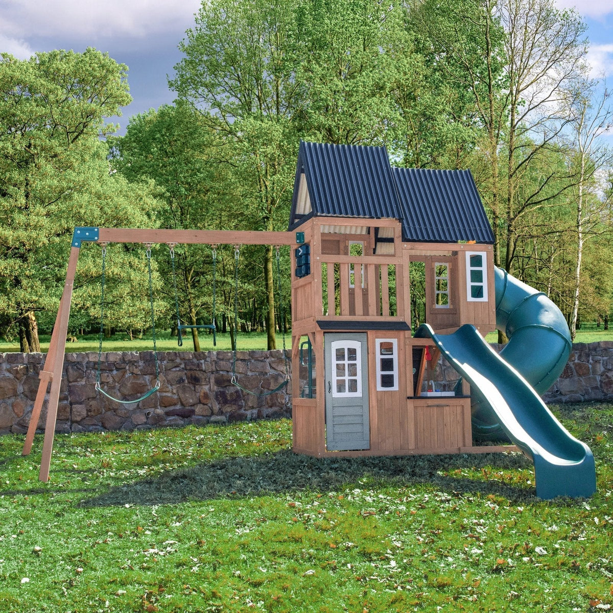 Acadia Manor Swing Set - Prioka