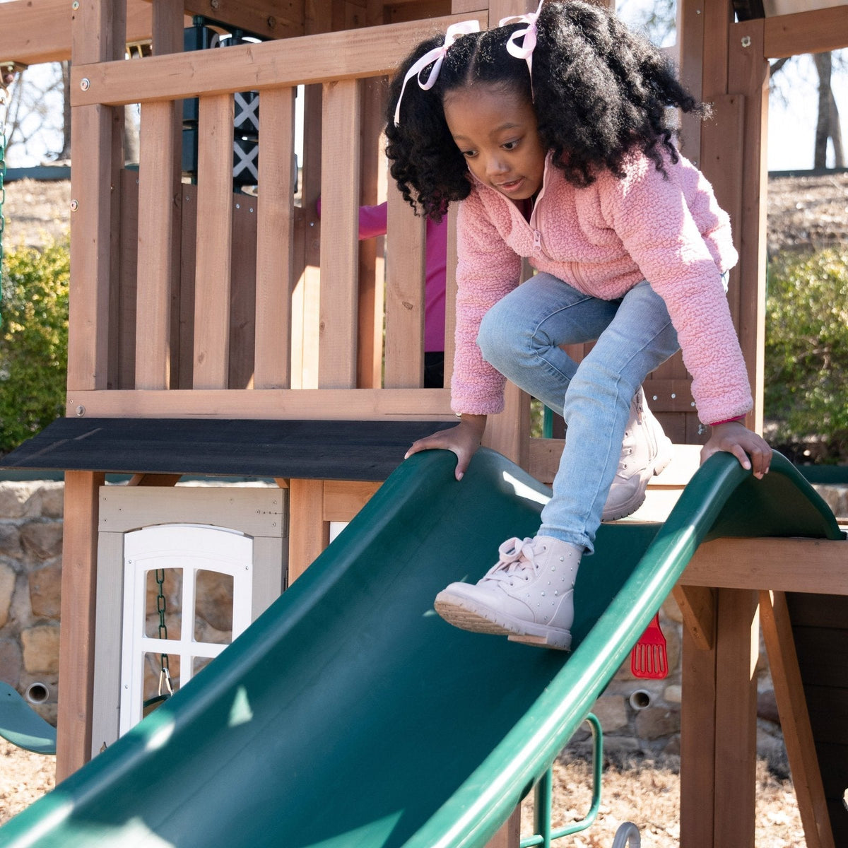 Acadia Manor Swing Set - Prioka