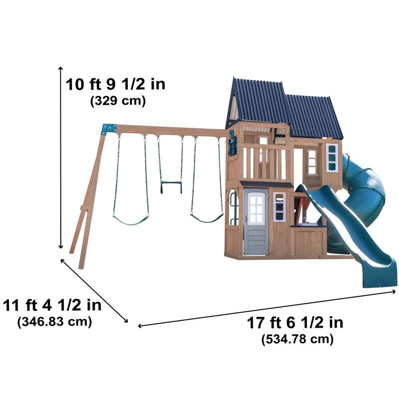 Acadia Manor Swing Set - Prioka