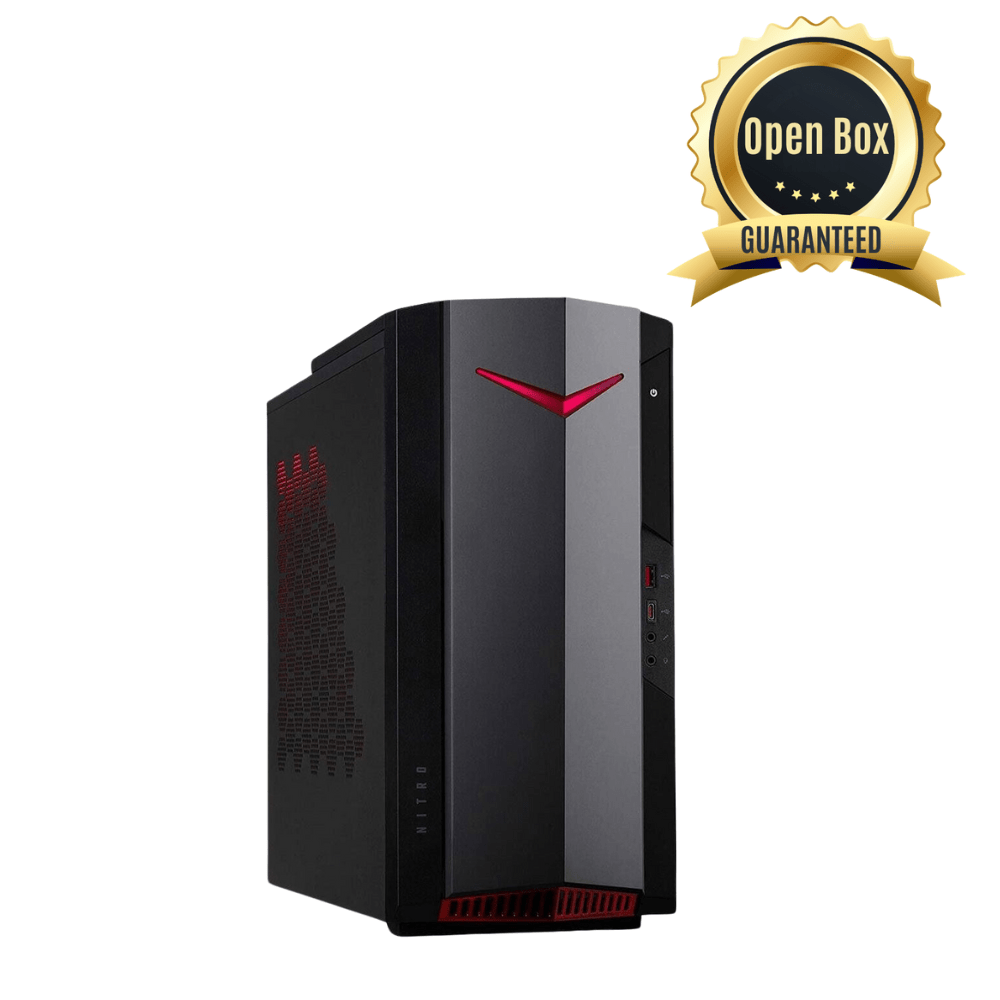 Acer N50-640-EC01 Gaming Desktop - Intel Core i5-12400F (2.5Ghz) 12GB RAM - 512GB SSD RTX 3050 (8GB) Win 11 - Open Box ( 1-Year Warranty ) - Prioka