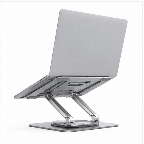 Adjustable Laptop Stand, 360° Rotating & Foldable Notebook Holder for 9.7–17.3 Inch Laptops - Prioka