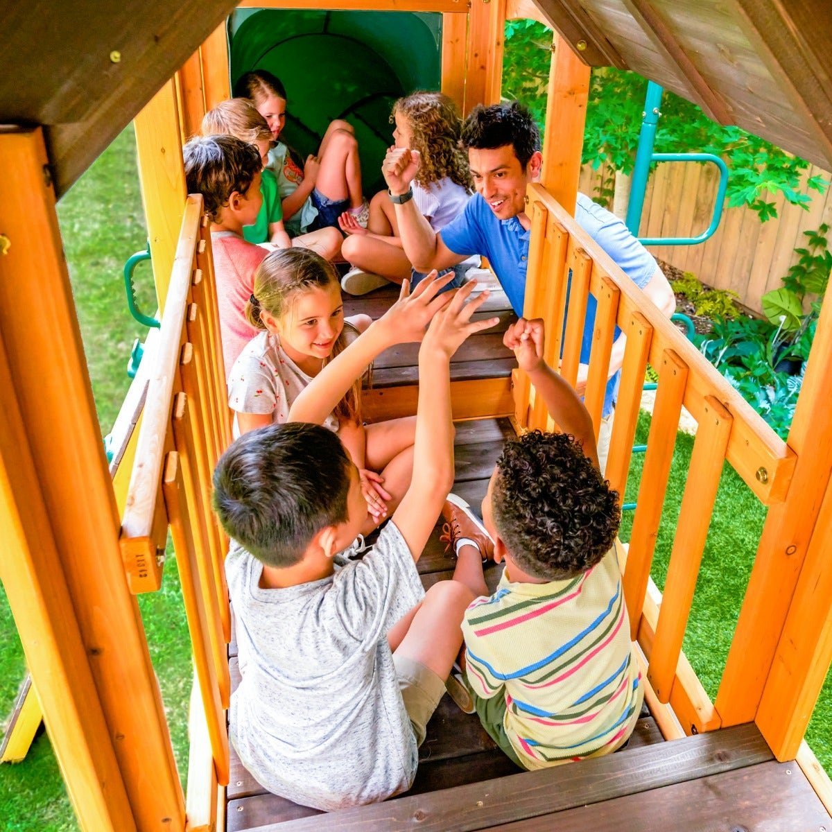 Adventure Bend Swing Set – Installation Available - Prioka