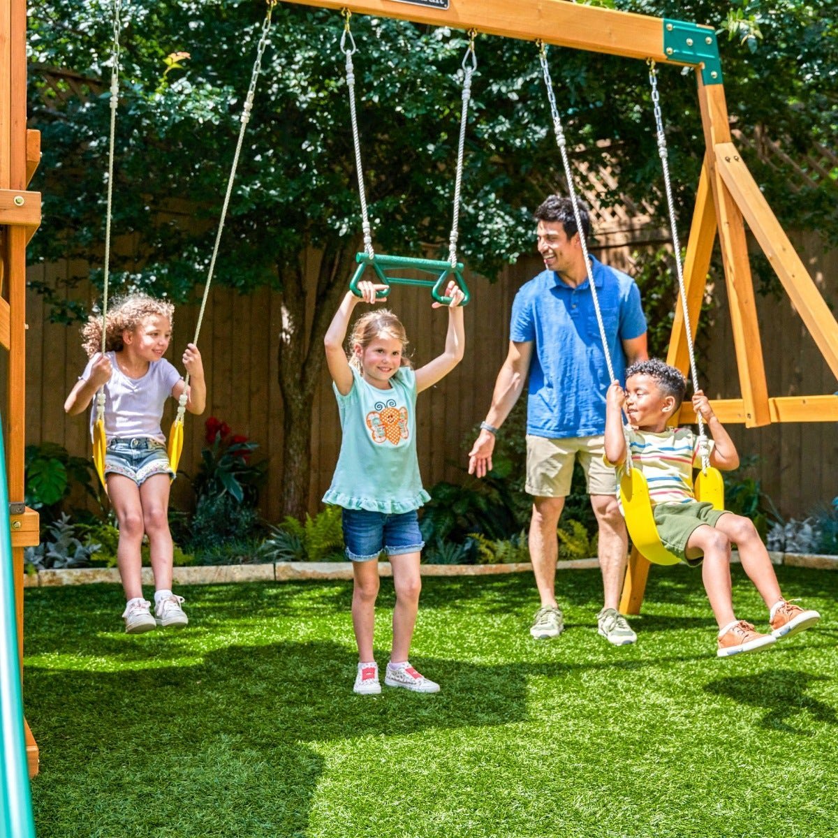 Adventure Bend Swing Set – Installation Available - Prioka
