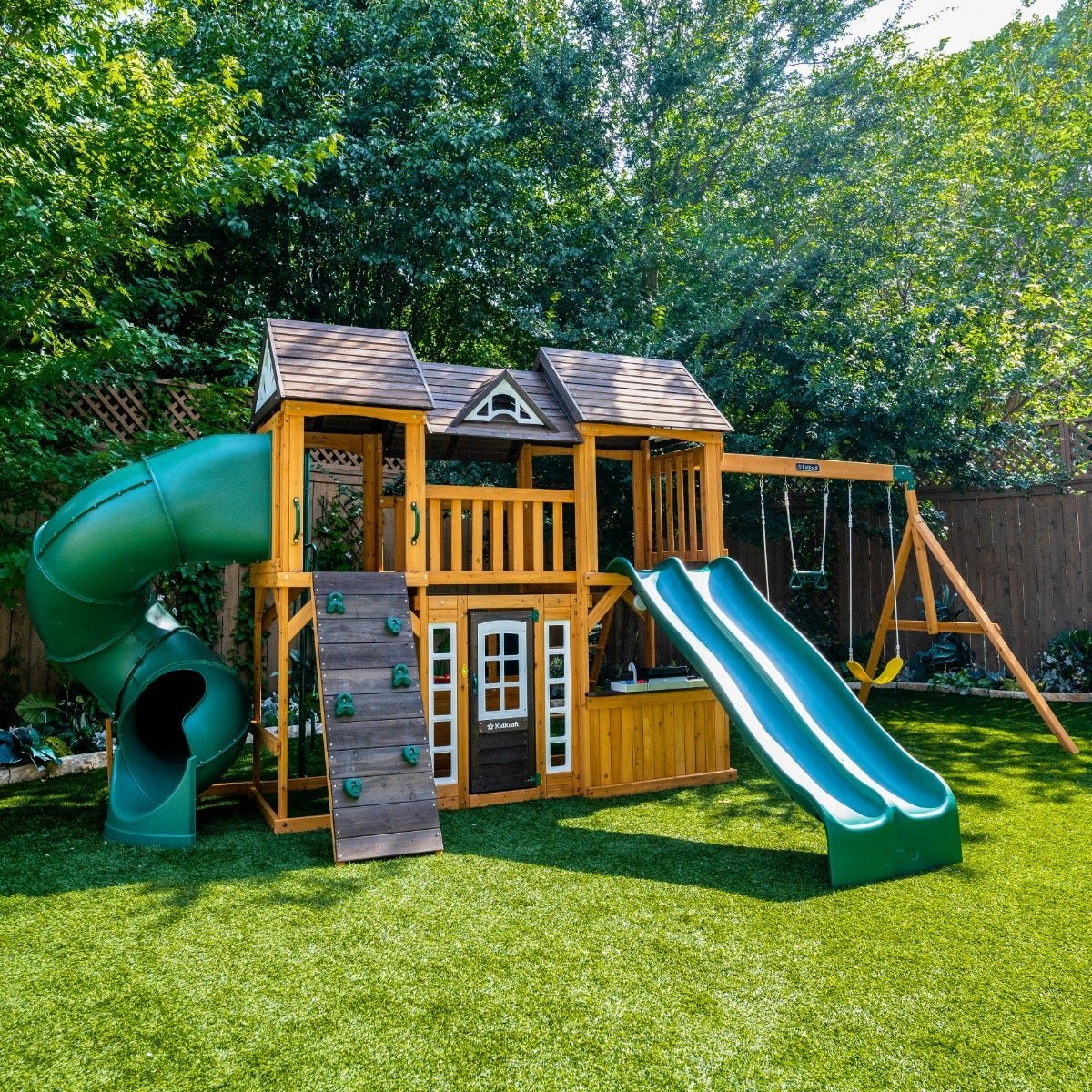 Adventure Bend Swing Set – Installation Available - Prioka