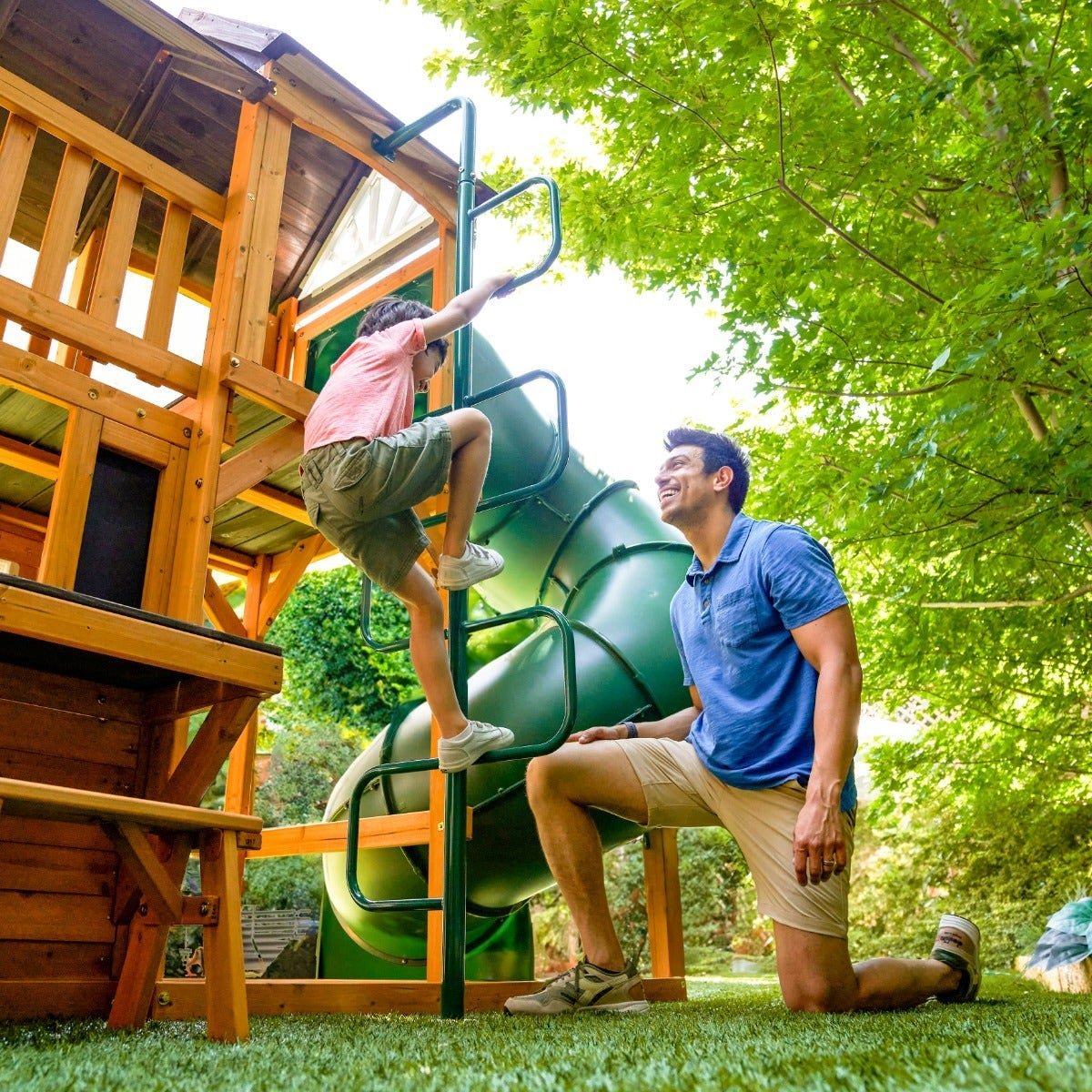 Adventure Bend Swing Set – Installation Available - Prioka