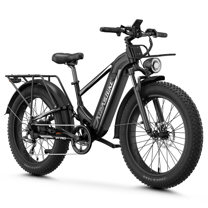 Aipas M2 Xterrain Ebike Aipas-M2-black Baskets. - Prioka
