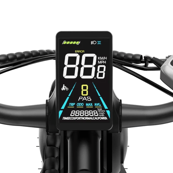 Aipas M2 Xterrain Ebike Aipas-M2-black Baskets. - Prioka