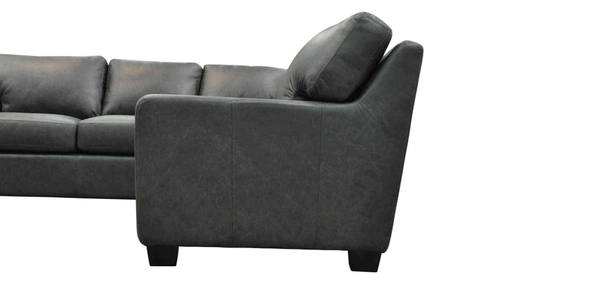 Albany Leather Sectional - Prioka