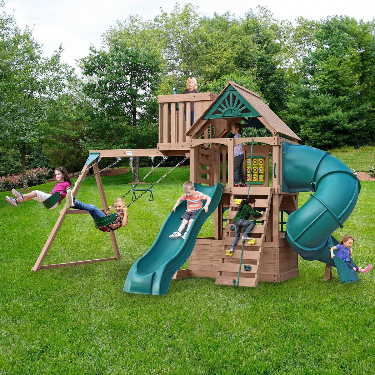 Alpine Adventure Wooden Playset - Prioka