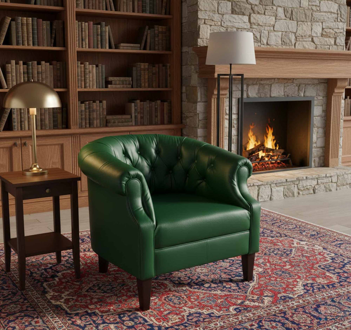 Amelia Leather Chair - Prioka
