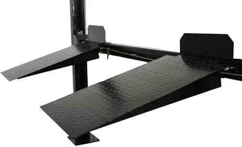 APlusLift HW-8S 8000LB 4-Posts Portable Storage Service Car Lift / 3 Year Warranty - Prioka