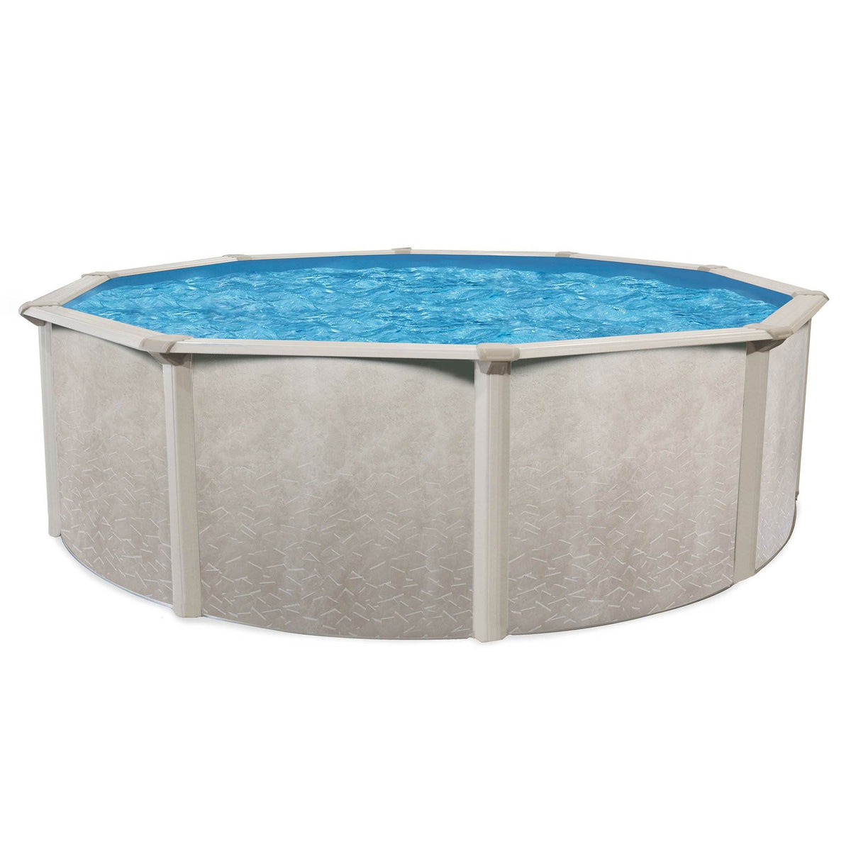 Aquarian Phoenix 21' x 52" Steel Frame Above Ground Swimming Pool Kit with Pump - Prioka