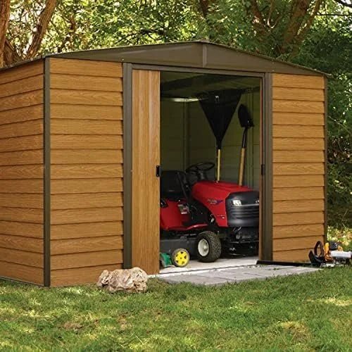 Arrow WR1012 Woodridge EG Steel Storage Shed, 10 by 12-Feets - Prioka