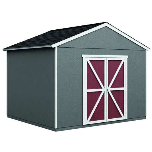 Astoria 12 ft. x 12 ft. Outdoor Wood Storage Shed - Prioka