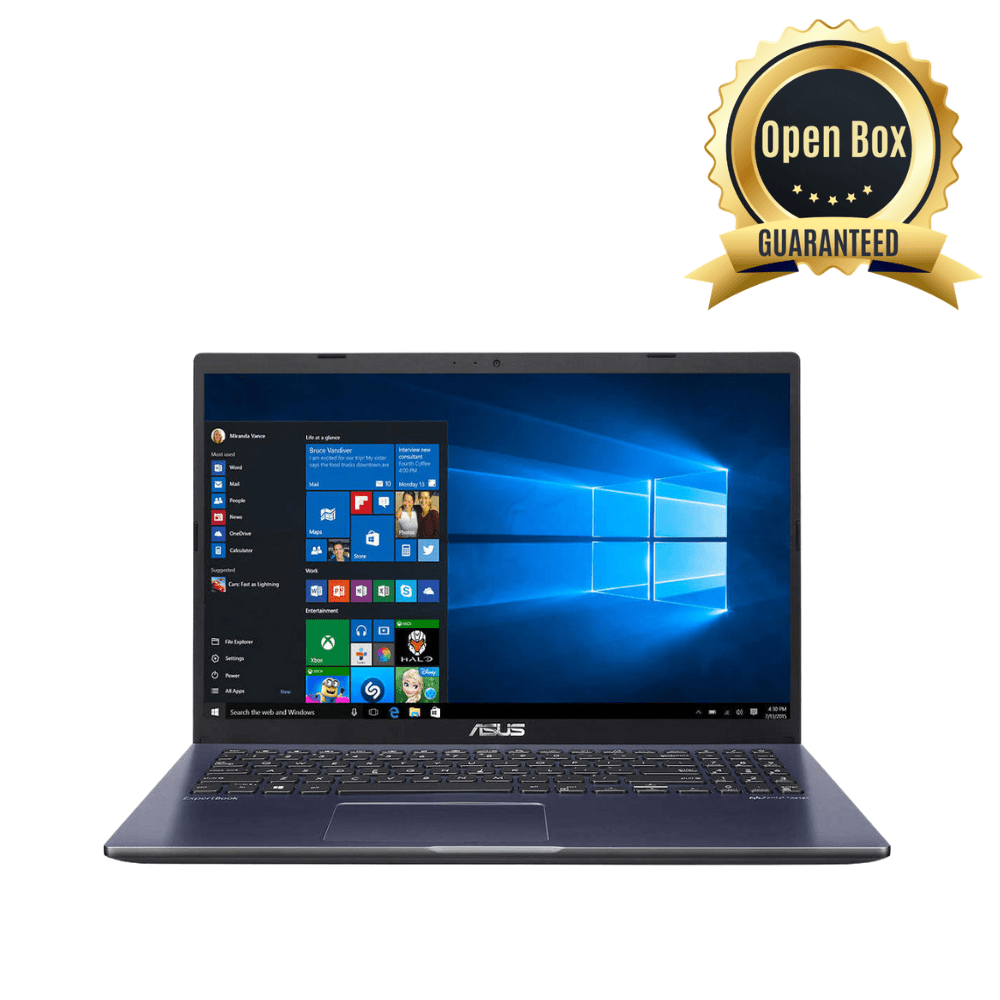 Asus ExpertBook P1 P1510CJA-C71P-CA Intel Core i7-1065G7 - 12GB RAM 512GB SSD Intel Iris Plus - Win 10 Pro (1 Year Warranty) - Prioka