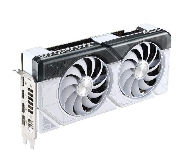 Asus NVIDIA GeForce RTX 4070 12 GB GDDR6X 192 bit PCIE 4.0 16x 1xHDMI 3xDisplayPort DUAL-RTX4070-O12G-WHITE - Prioka