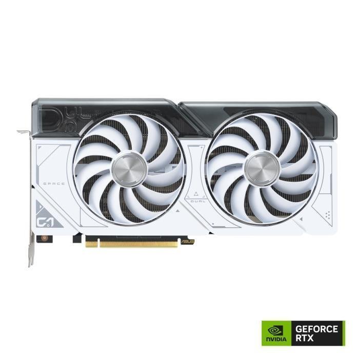 Asus NVIDIA GeForce RTX 4070 12 GB GDDR6X 192 bit PCIE 4.0 16x 1xHDMI 3xDisplayPort DUAL-RTX4070-O12G-WHITE - Prioka