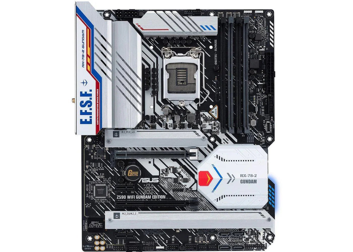 ASUS Z590 WiFi Gundam Edition Lga 1200 Intel Z590 Sata 6g Motherboard (Z590 WiFi Gundam Edition) - Prioka