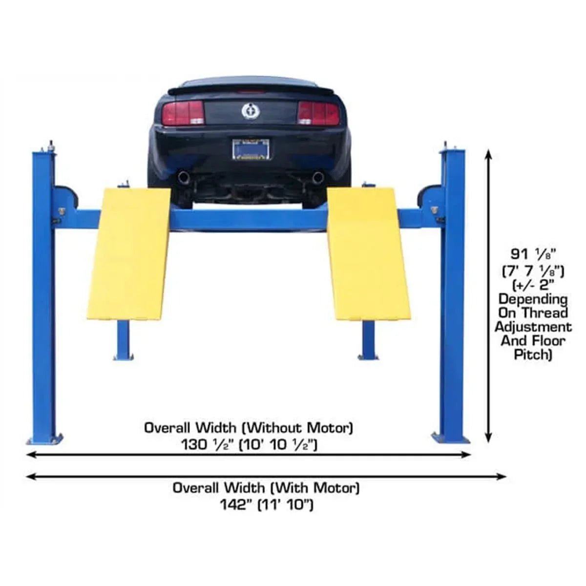 Atlas Automotive Equipment Atlas 414 4-Post Lifts - Prioka