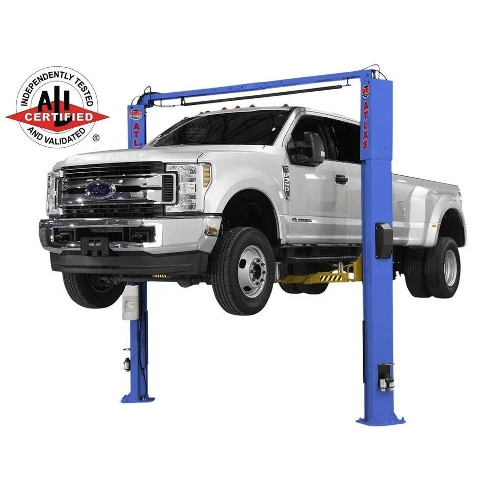Atlas Equipment Platinum PVL10 ALI Certified Commercials Overhead 10,000 lb. Capacity 2-Post Lift - Prioka