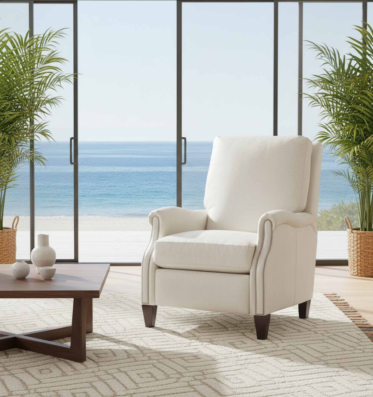 Attison Leather Recliner - Prioka