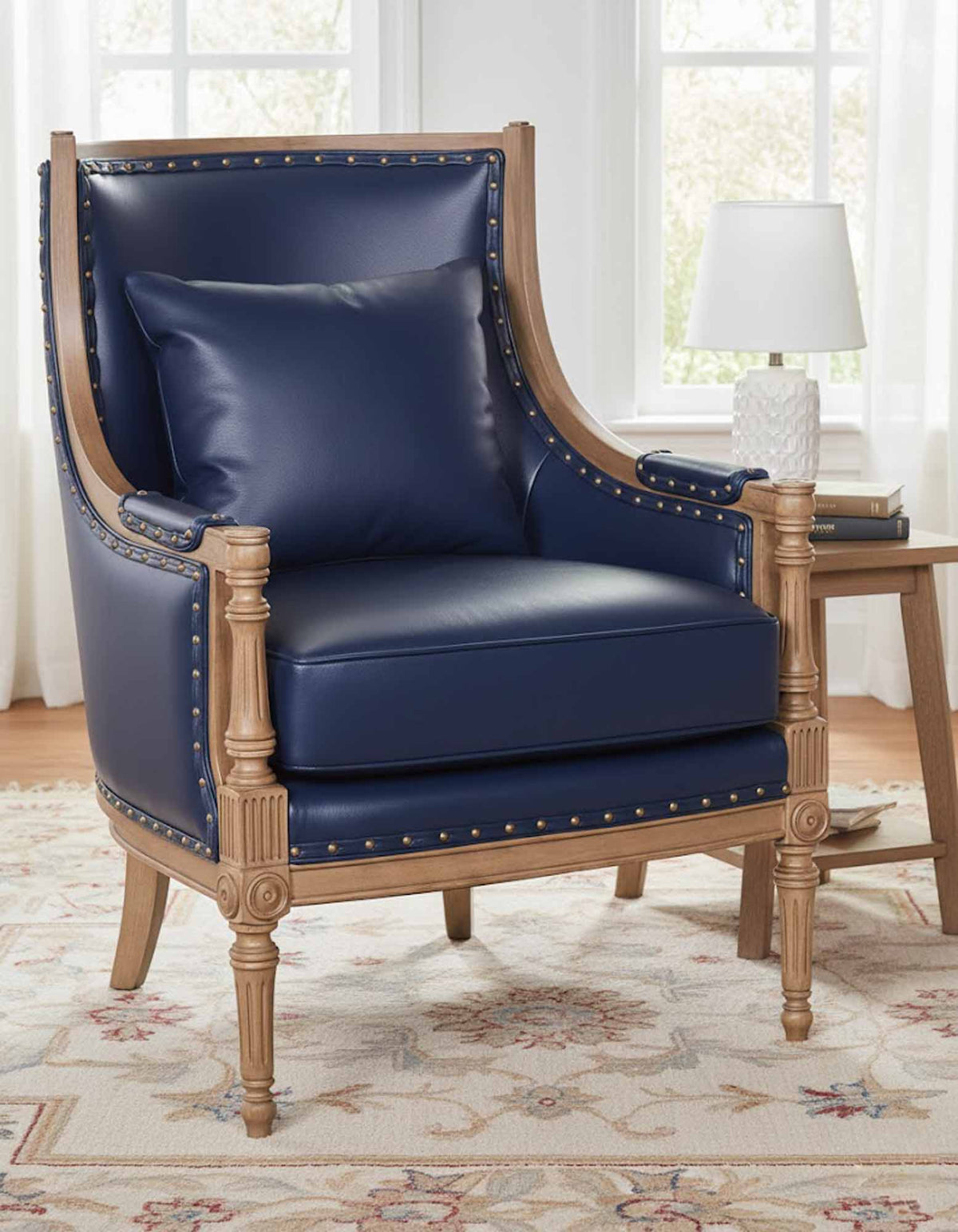 Audrey Leather Chair - Prioka