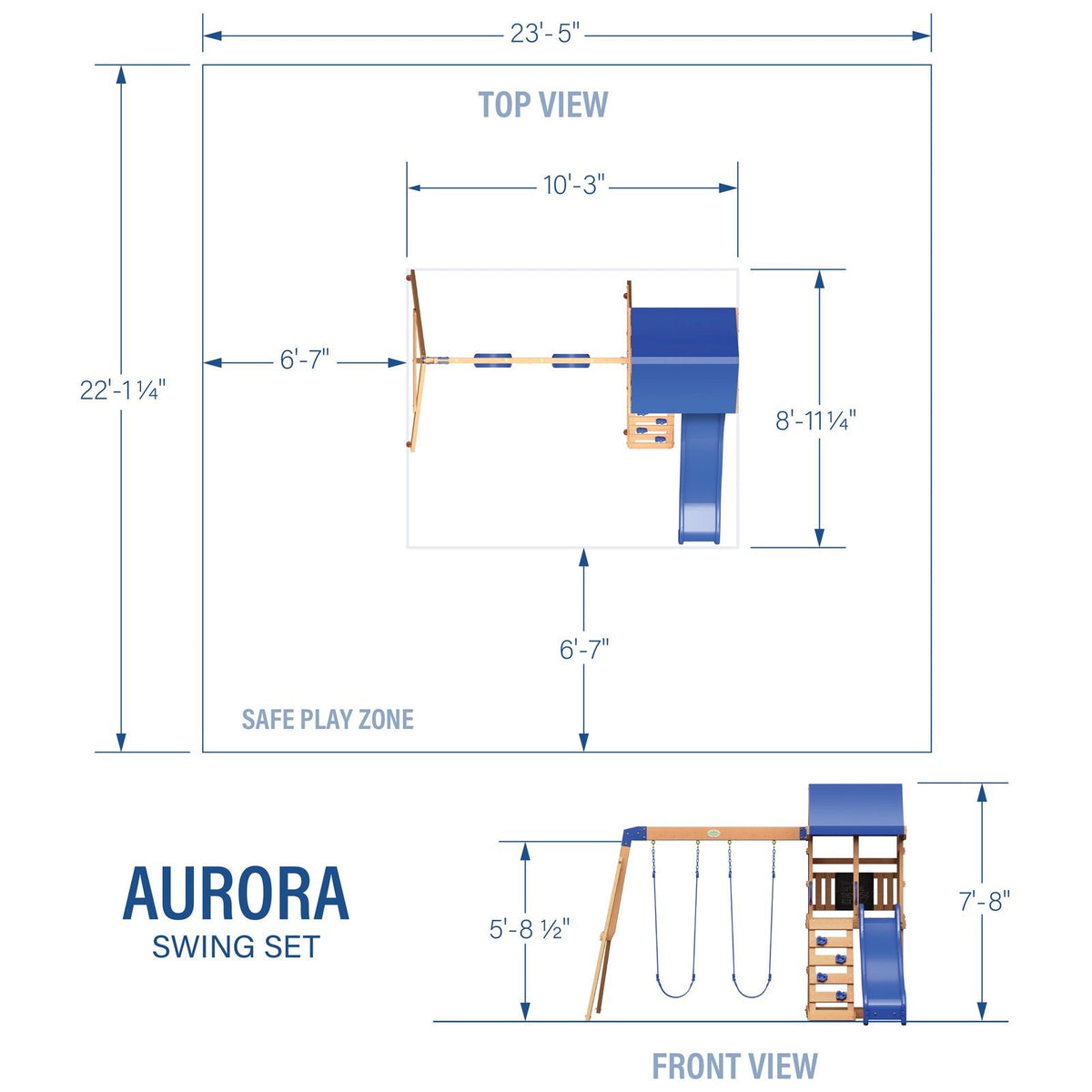 Aurora Swing Set - Prioka