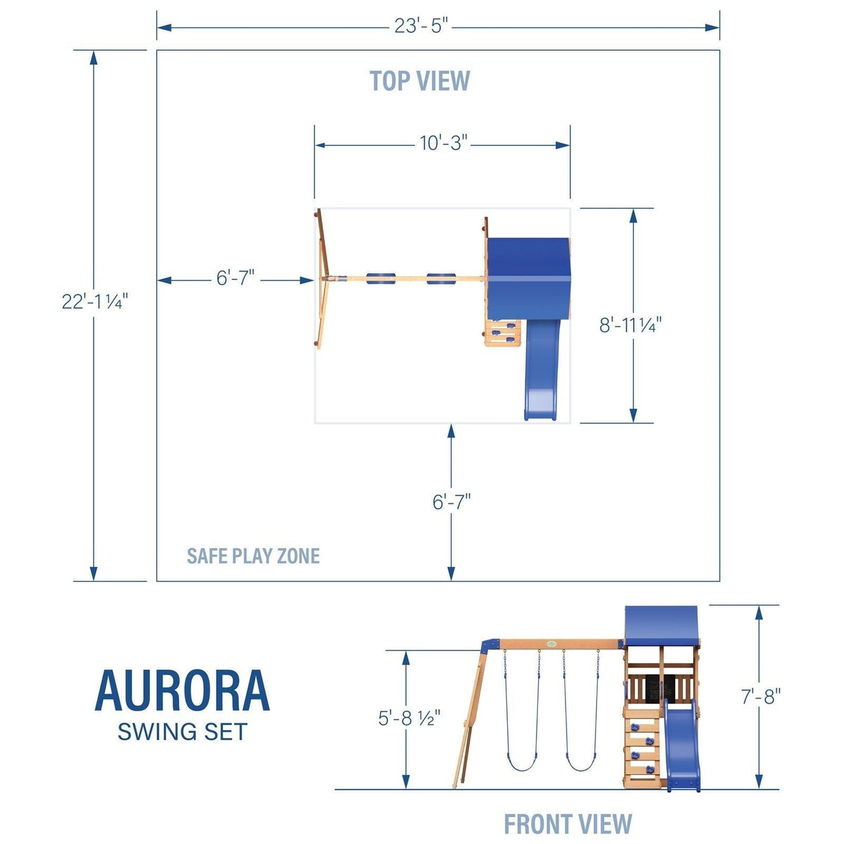 Aurora Swing Set - Prioka