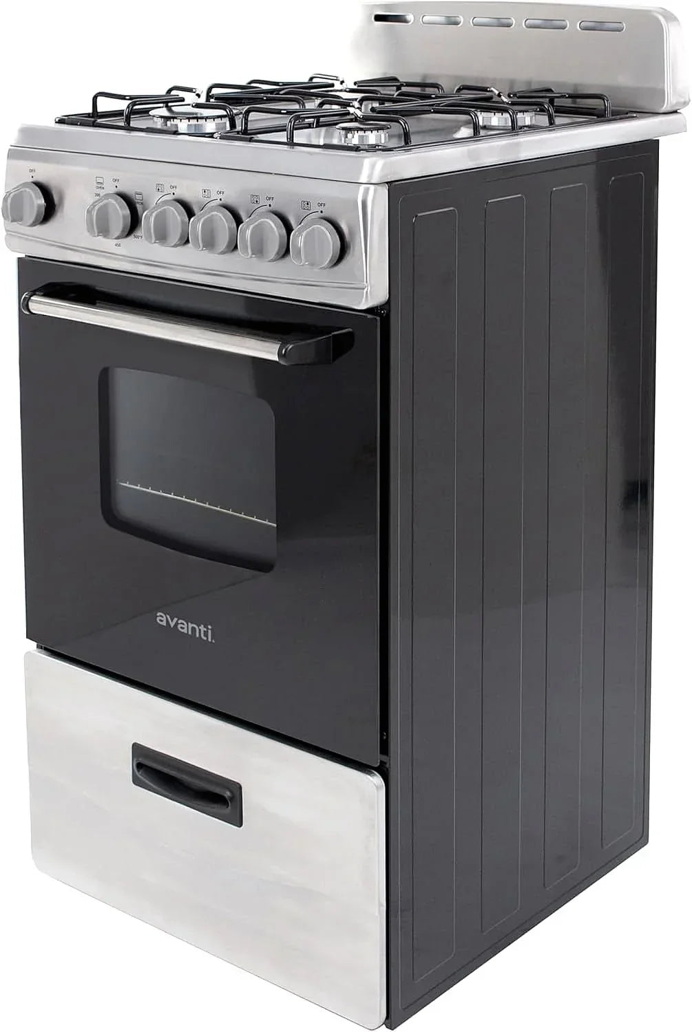 Avanti GR2013CSS 20-Inch Freestanding Gas Range, Stainless Steel - Prioka