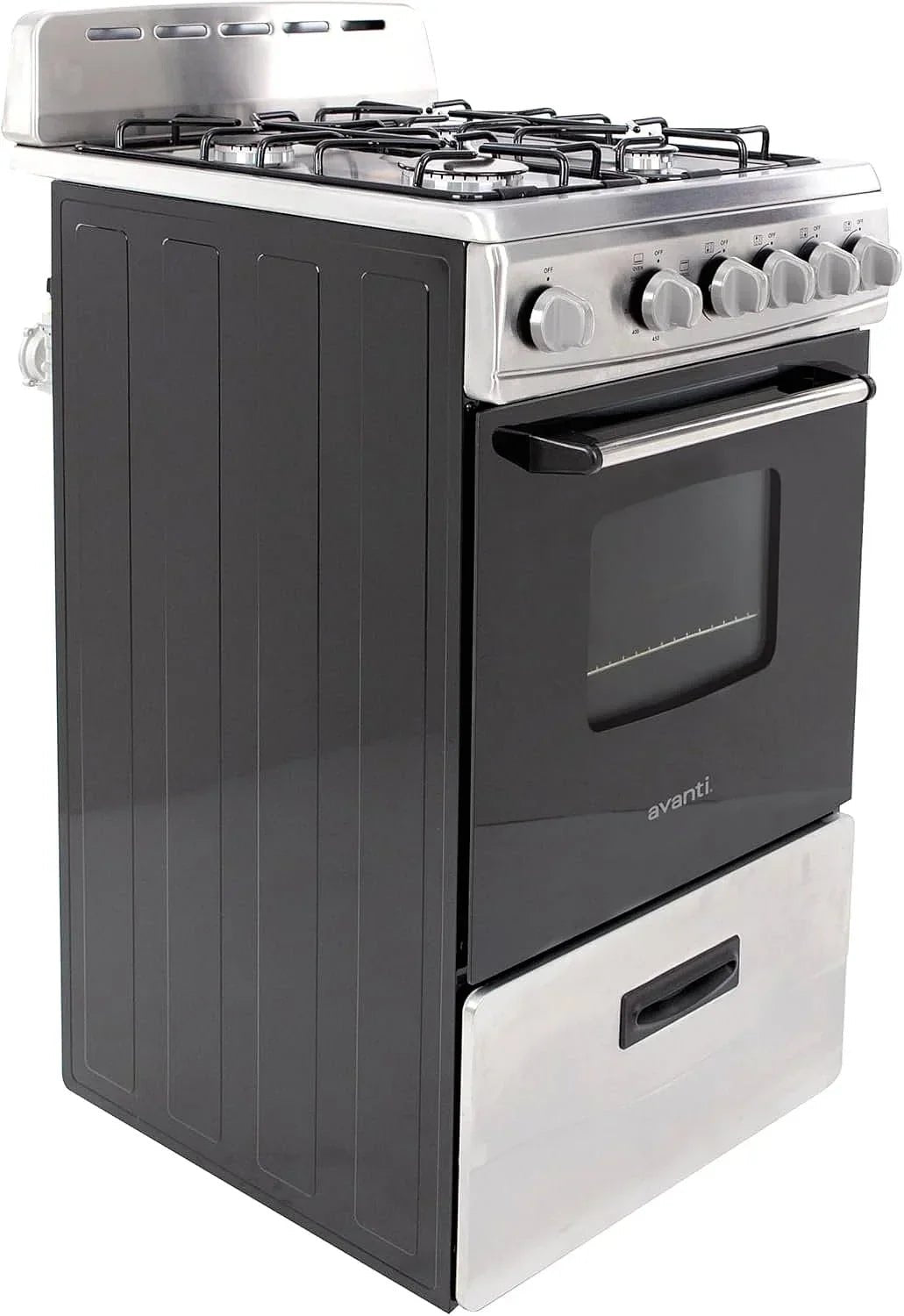 Avanti GR2013CSS 20-Inch Freestanding Gas Range, Stainless Steel - Prioka