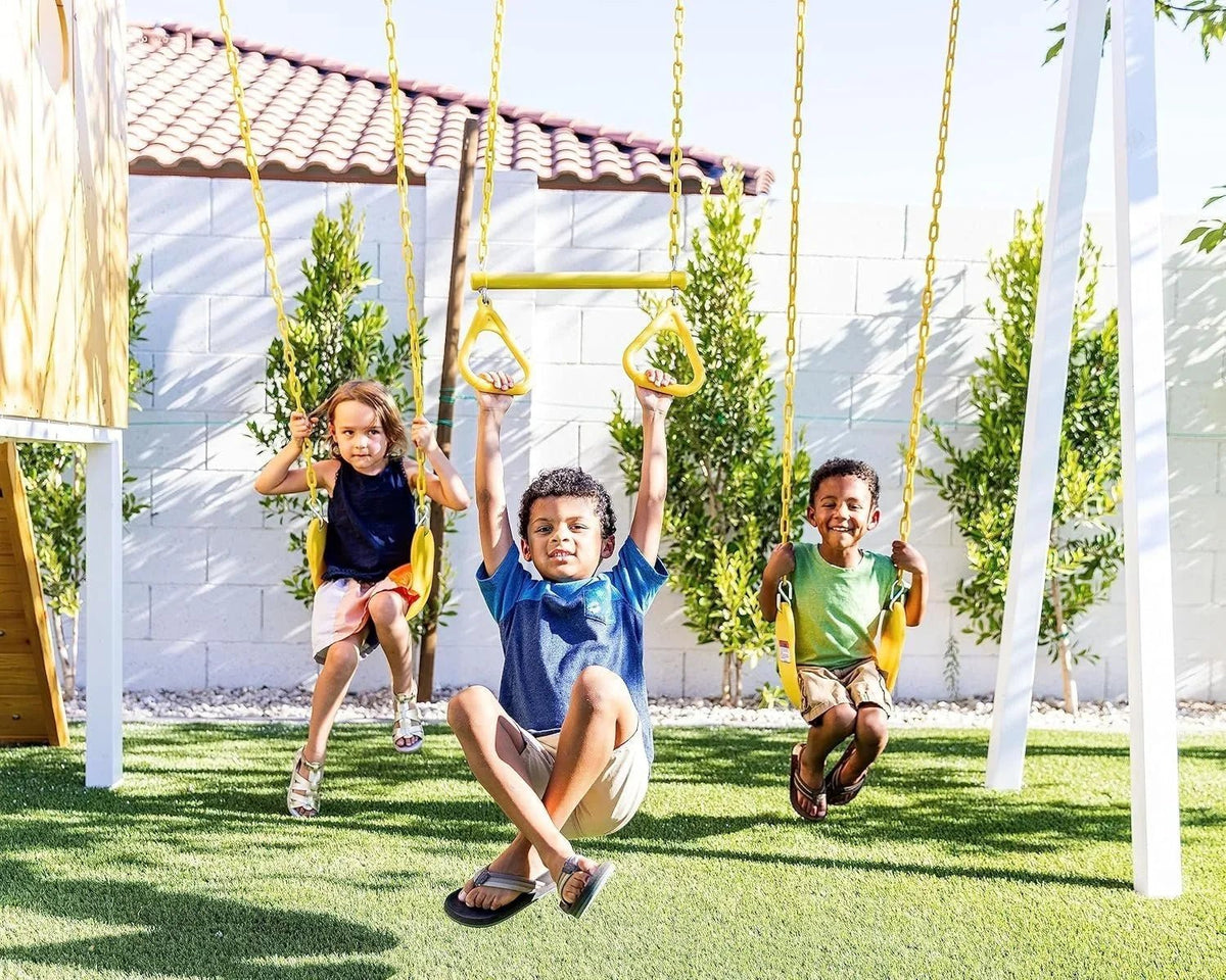 Avenlur Forest Modern Backyard Outdoor Swing Set - Prioka
