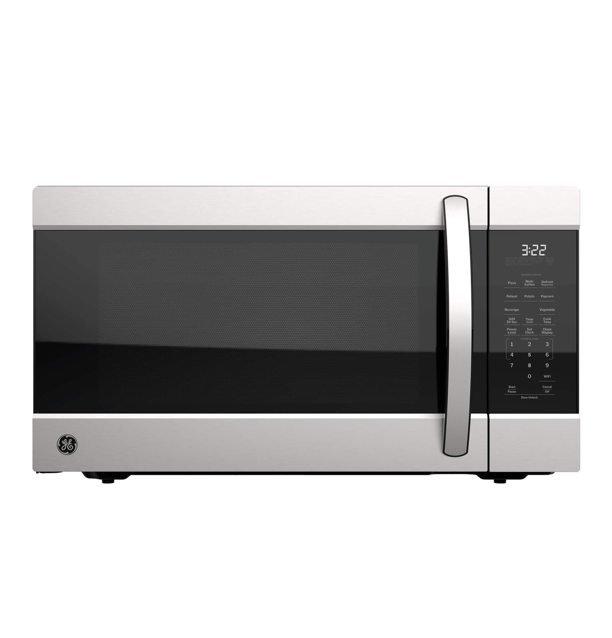 GE – 2.2 Cu. Ft. Countertop Microwave with Built-In Wi-Fi – Stainless Steel