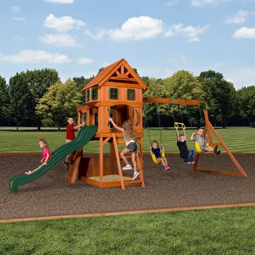 Backyard Discovery Atlantis Wooden Swing Set - Prioka