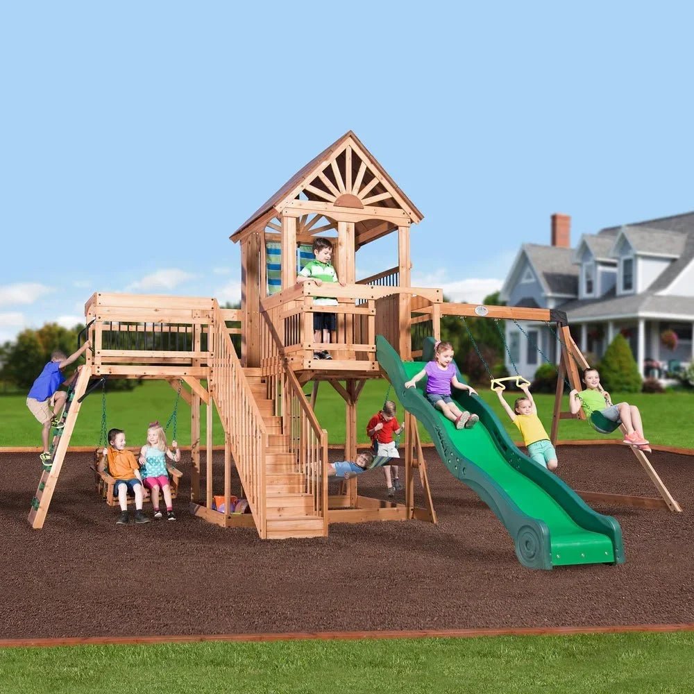 Backyard Discovery Caribbean Swing Set - Prioka