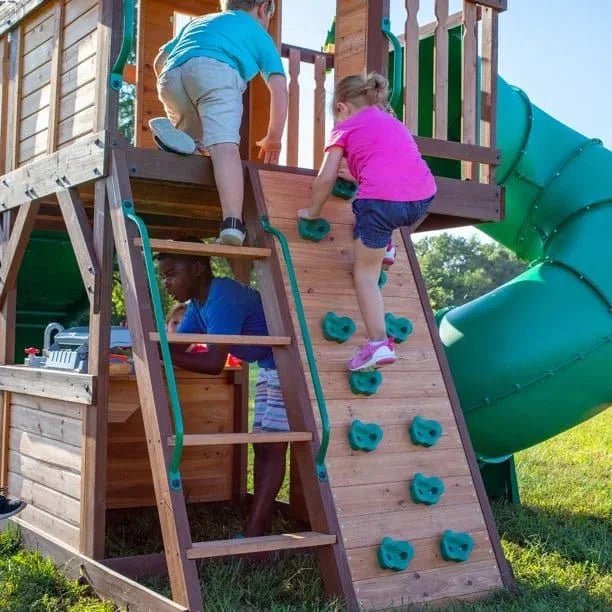 Backyard Discovery Cedar Cove Swing Set - Prioka