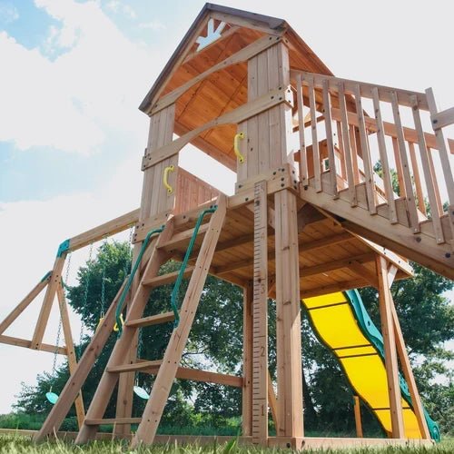 Backyard Discovery Malibu Cedar Swing Set - Prioka