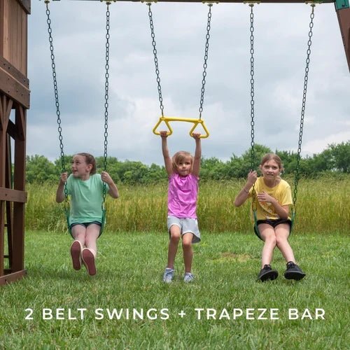 Backyard Discovery Skyfort III Swing Set - Prioka