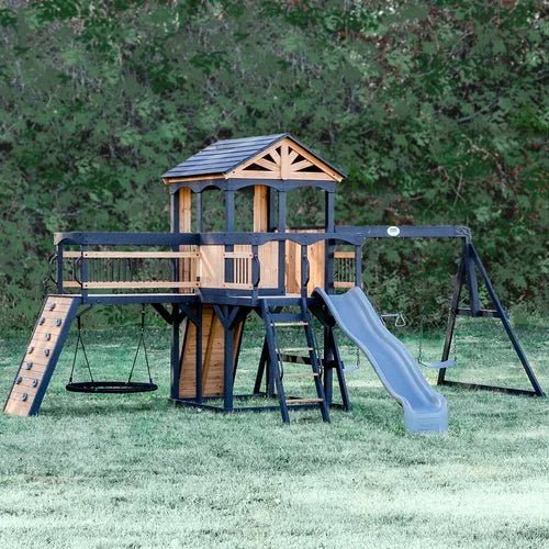 Backyard Discovery Timber Crossing Swing Set - Prioka